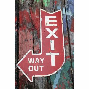 exit signage -- dotandbo