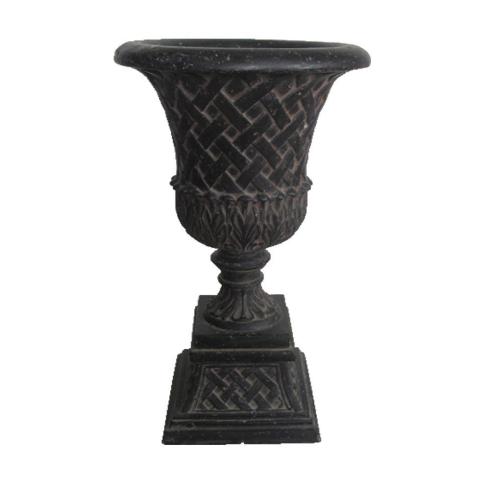 urn and pedestal charcoal